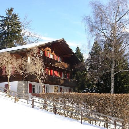 Chalet Gruenegg Appartement Grindelwald Kamer foto